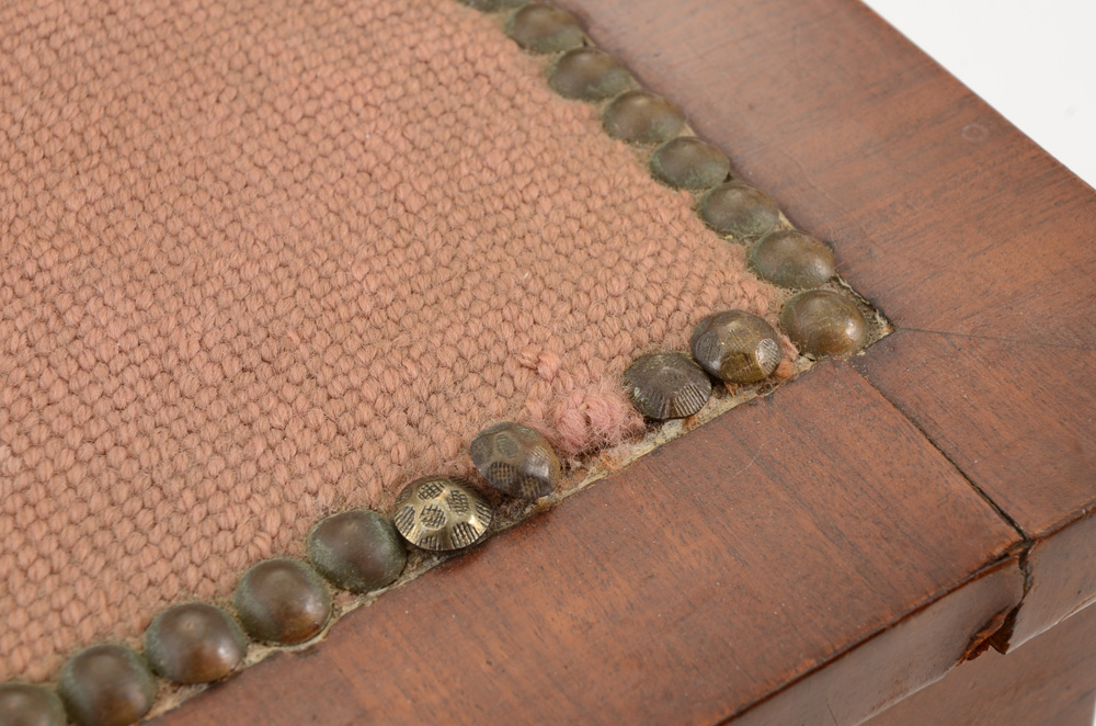 Victorian Wooden Bed Steps with Hidden Commode