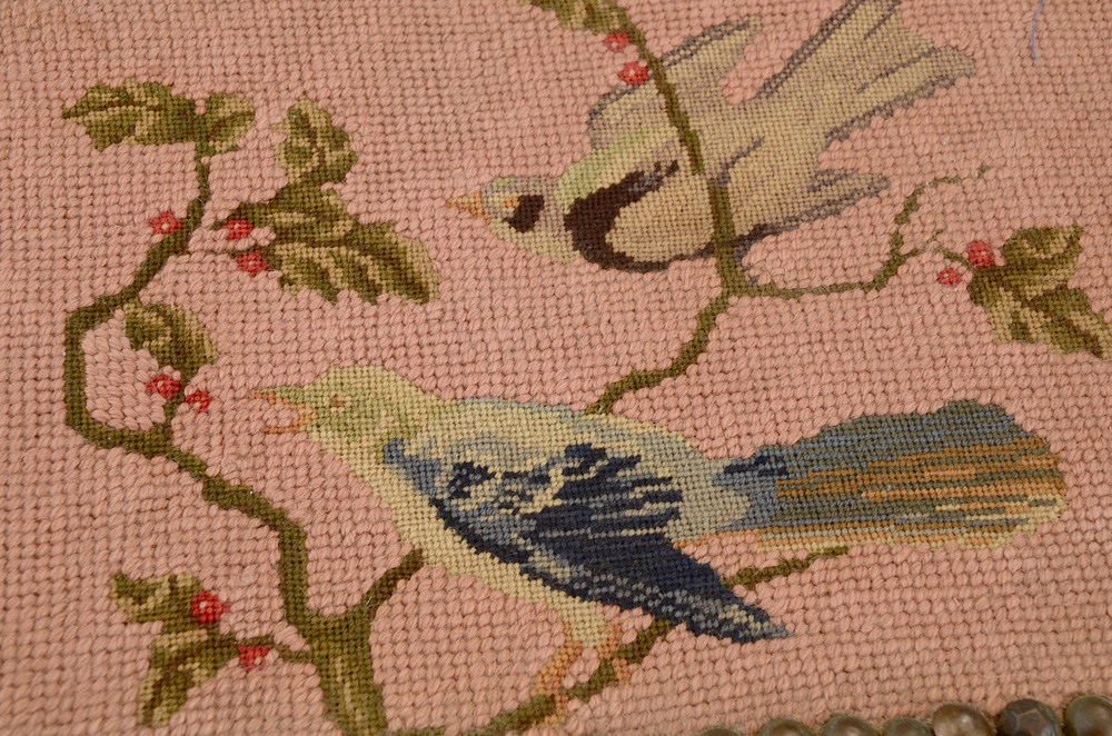 Victorian Wooden Bed Steps with Hidden Commode