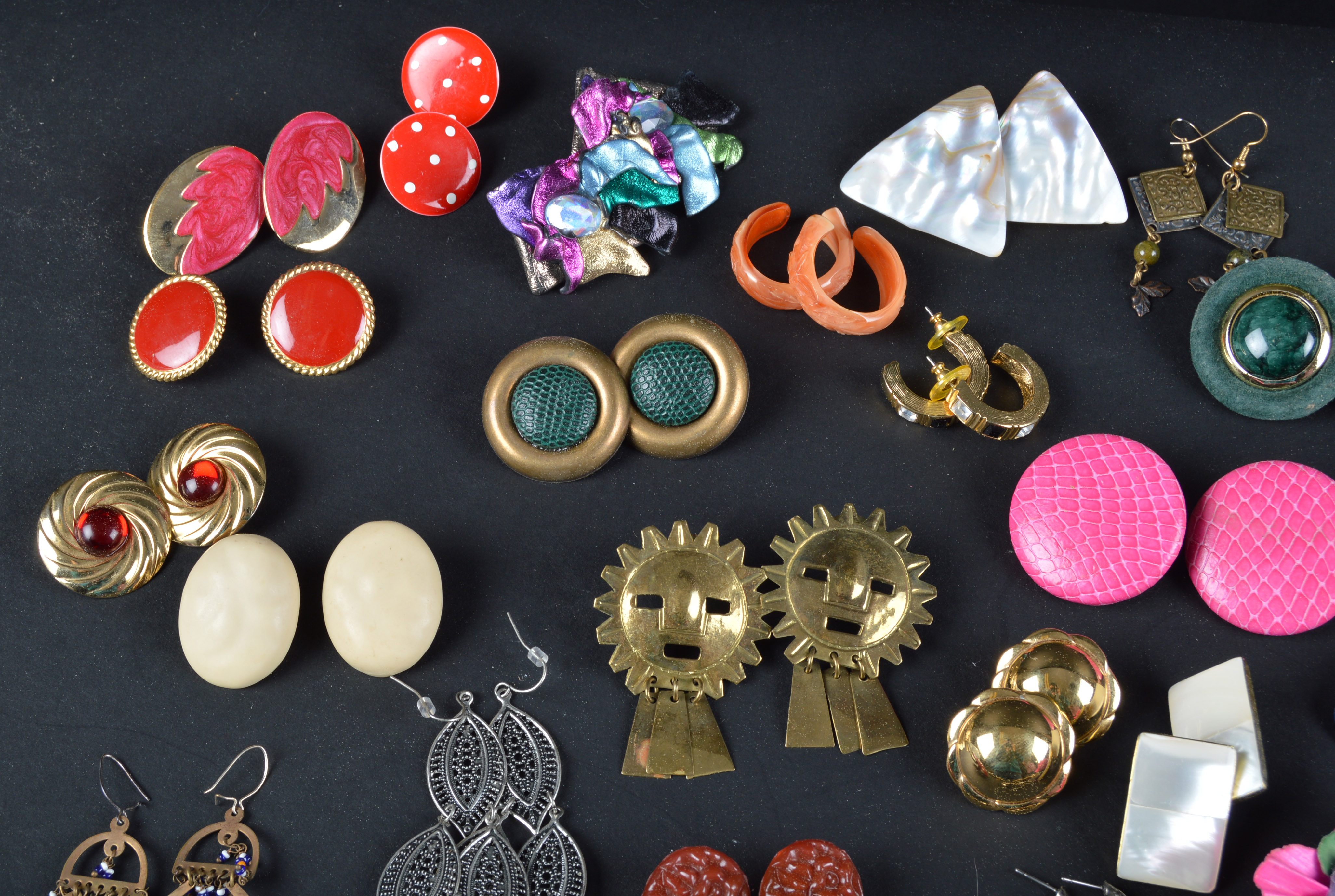 Grouping of Costume Post Earrings