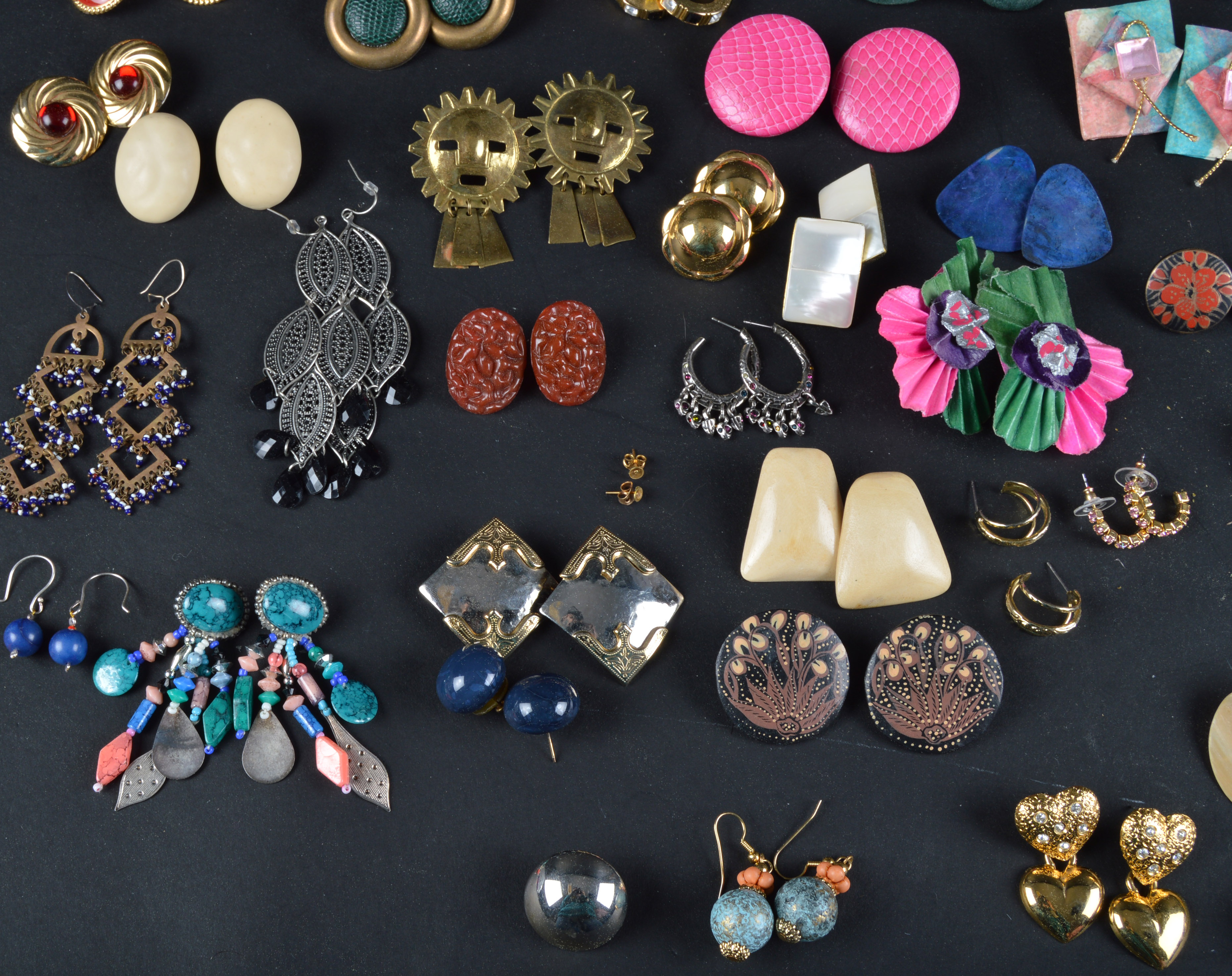Grouping of Costume Post Earrings