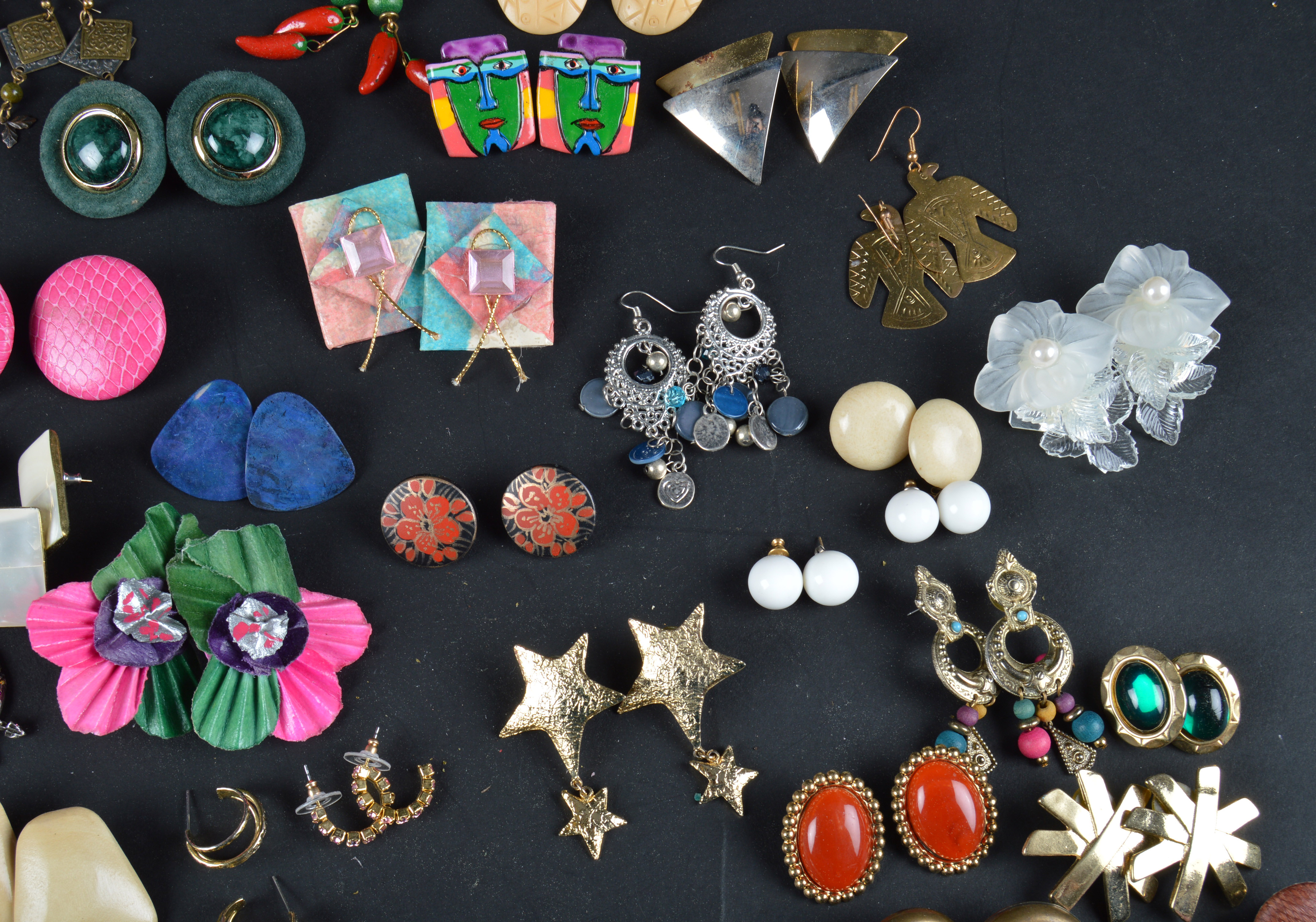 Grouping of Costume Post Earrings