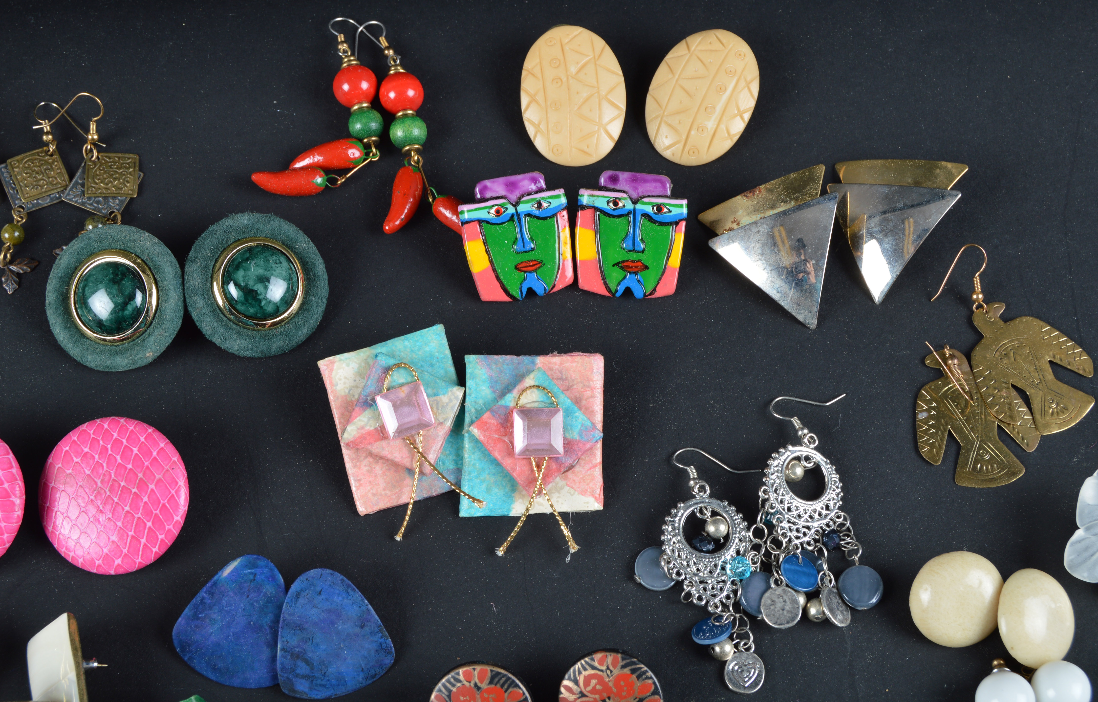 Grouping of Costume Post Earrings