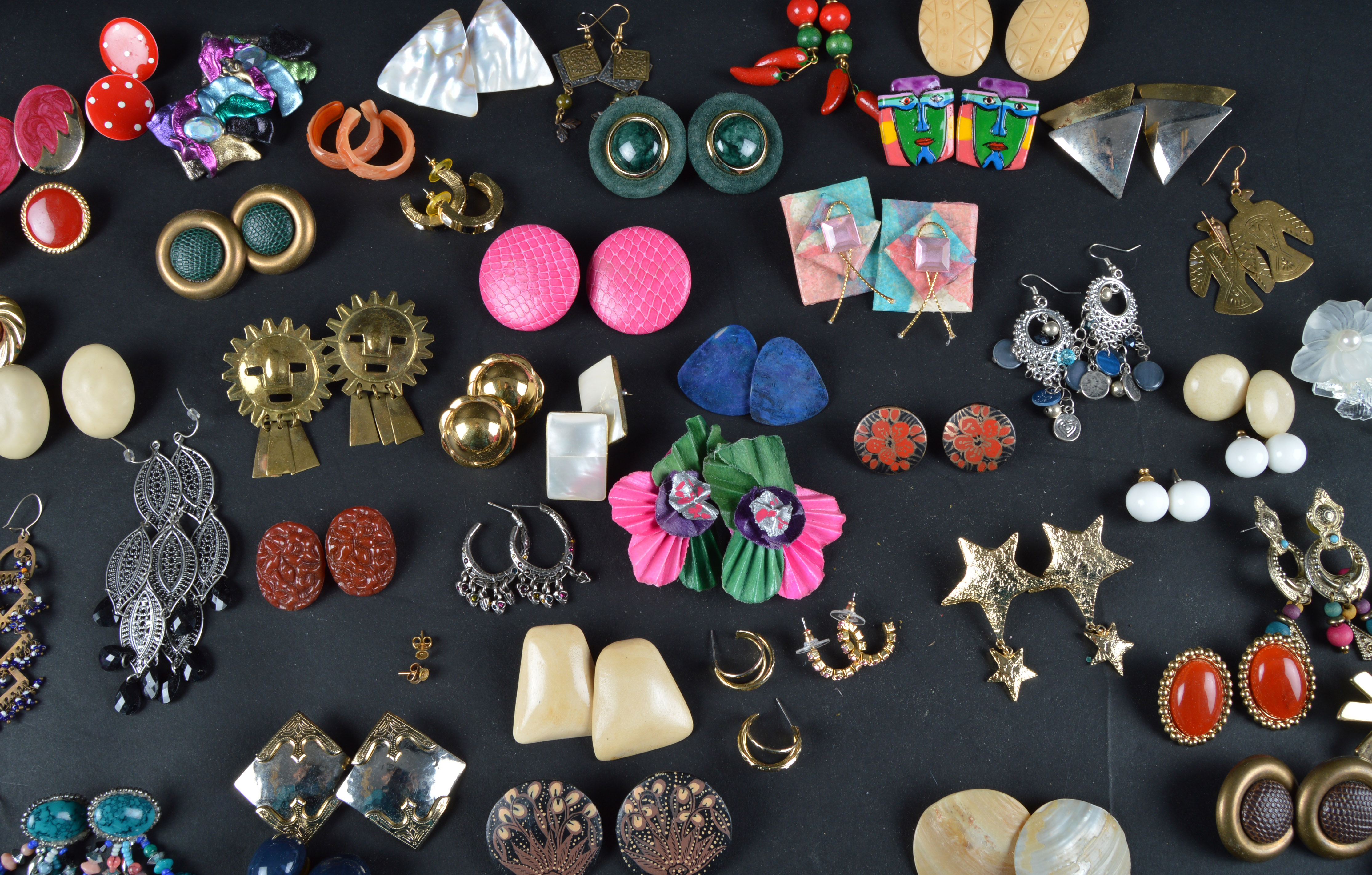Grouping of Costume Post Earrings