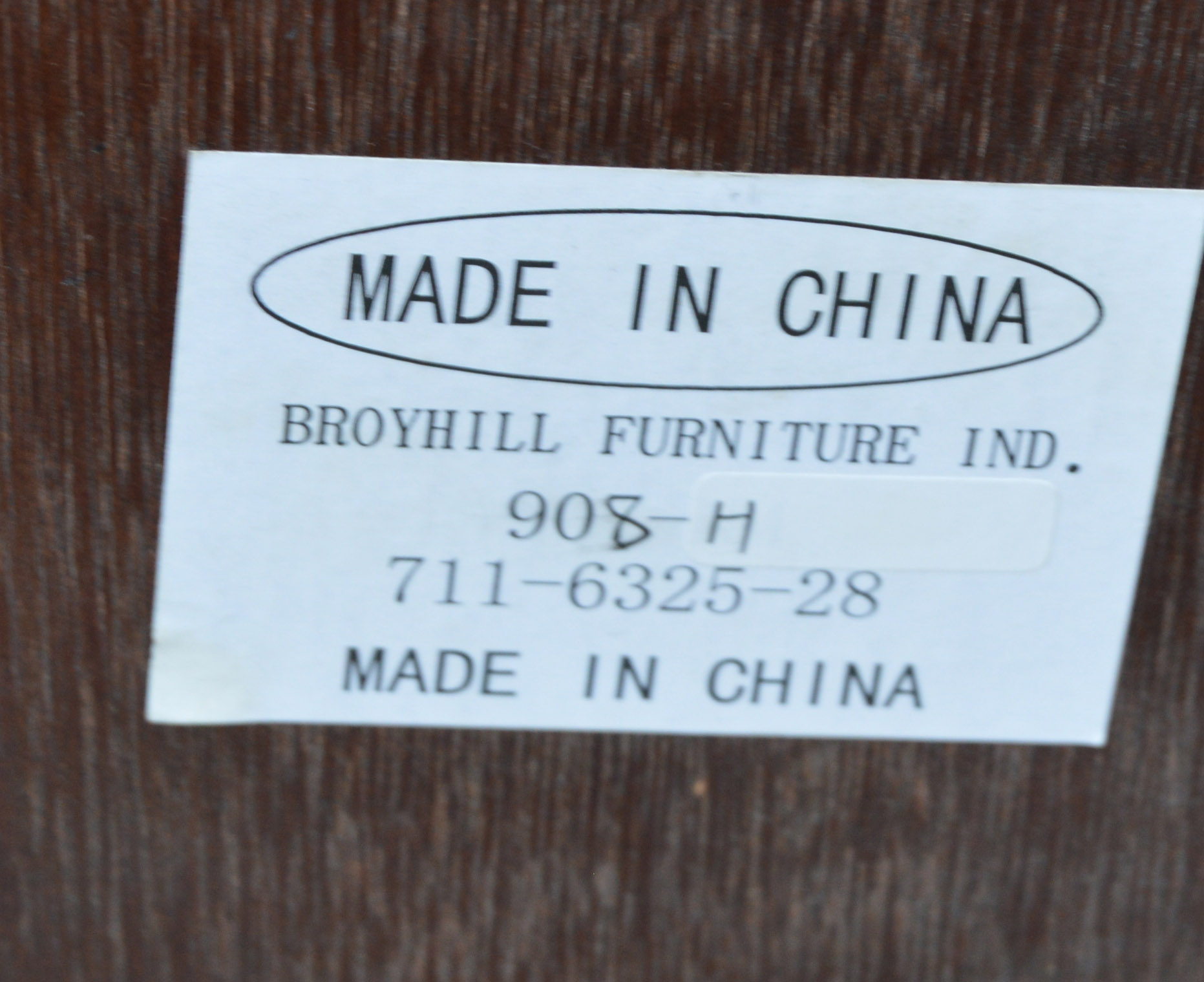 British Empire Style Three-Way Mirror