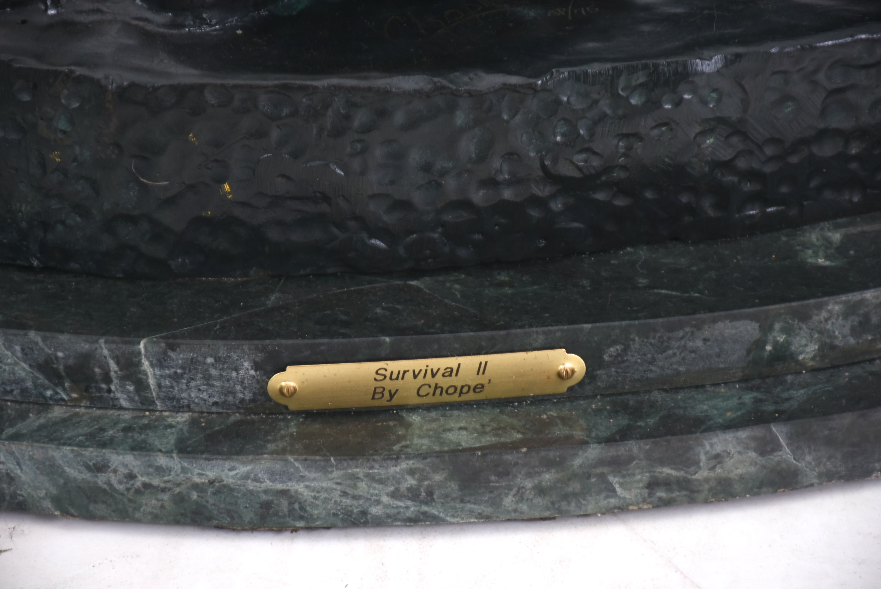 Bronze Double Eagle "Survival II" Signed Artist Proof Sculpture