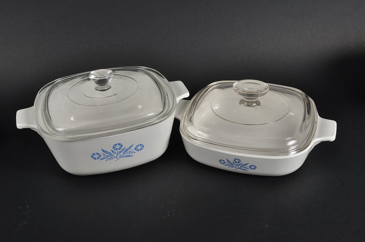 Collection of Vintage Corningware Casseroles