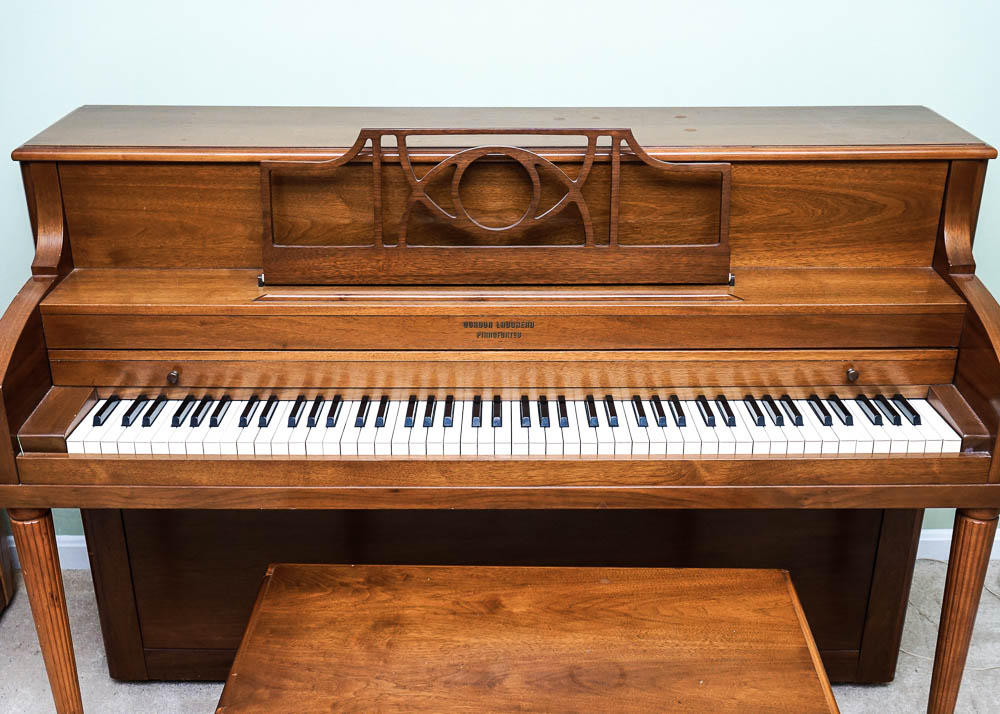 Vintage Gordon Laughead Upright Piano