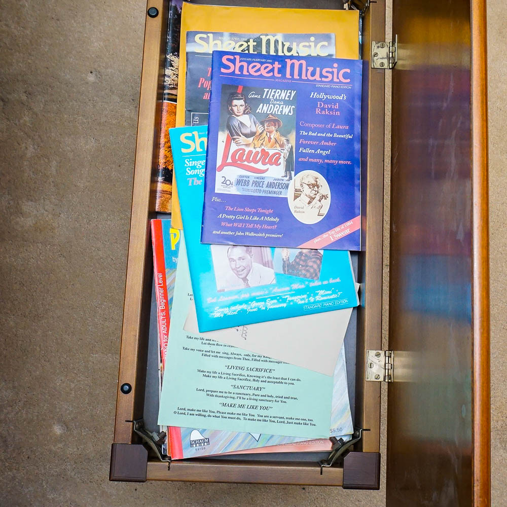 Vintage Gordon Laughead Upright Piano