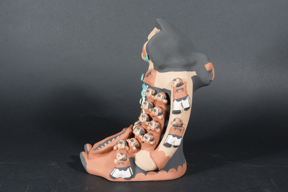 Jemez Pueblo Storyteller with Turquoise