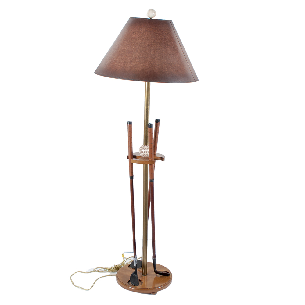 Golf Club Floor Lamp