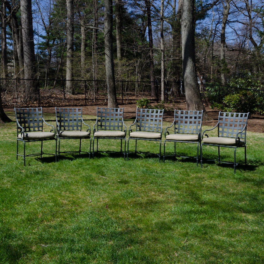 Set of Brown Jordan "Florentine" Patio Chairs