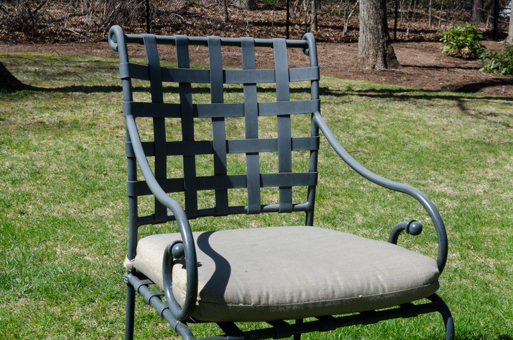 Set of Brown Jordan "Florentine" Patio Chairs