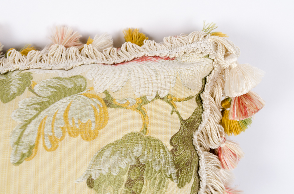 Pair Of Scalamandre Floral Pillows