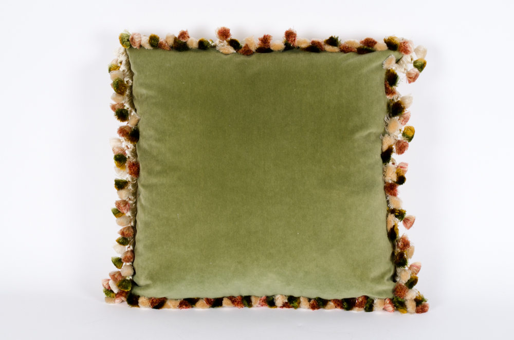 Pair Of Scalamandre Floral Pillows