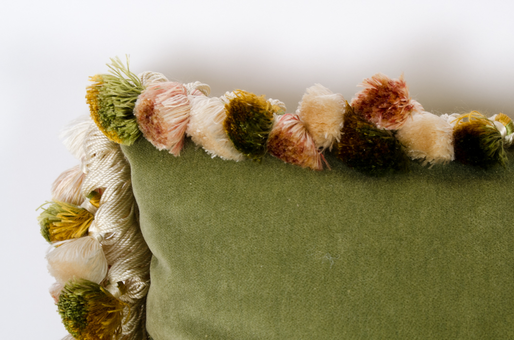 Pair Of Scalamandre Floral Pillows