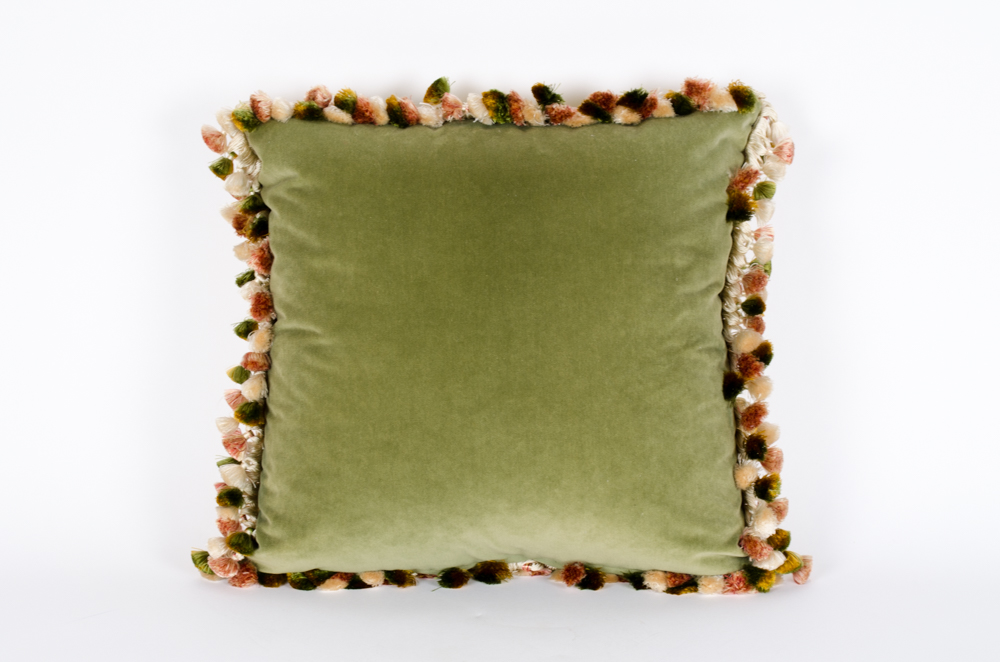 Pair Of Scalamandre Floral Pillows