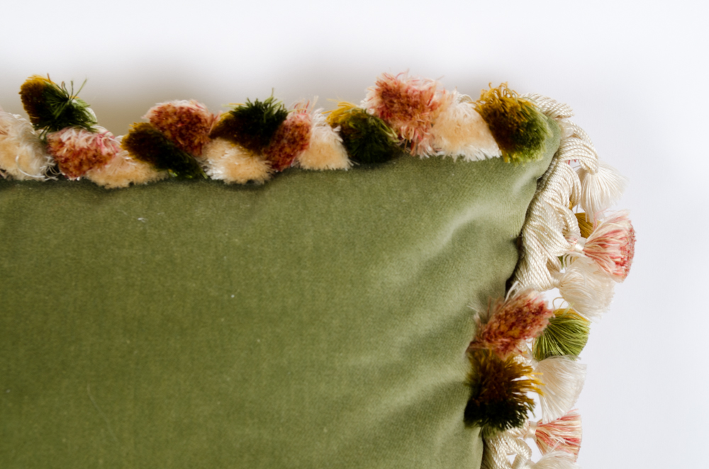 Pair Of Scalamandre Floral Pillows