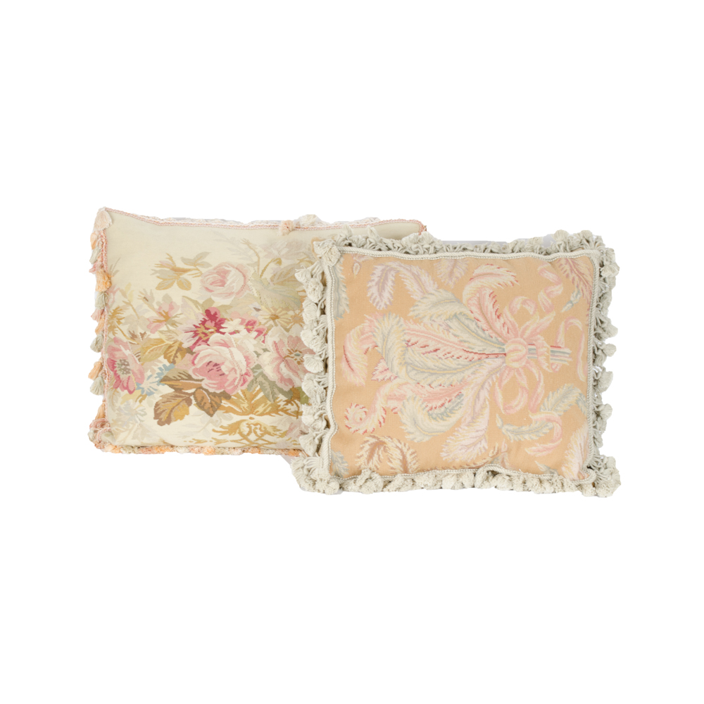 Needlepoint Pillow Group