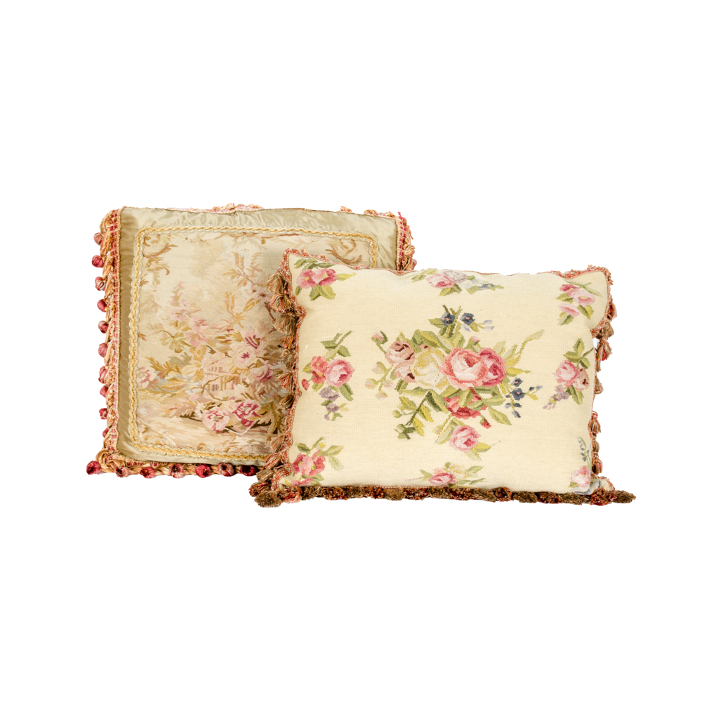 Group Of Tapestry Pillows