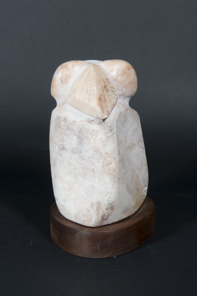 Sioux "Prayerful Woman" Alabaster Sculpture