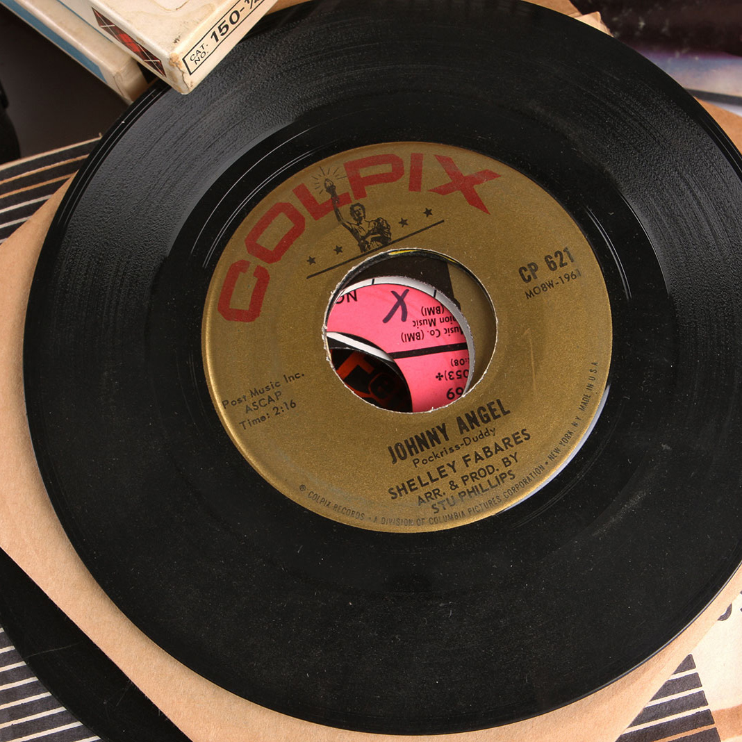 Vintage Reel-To-Reel Collection and Pop Music 45's