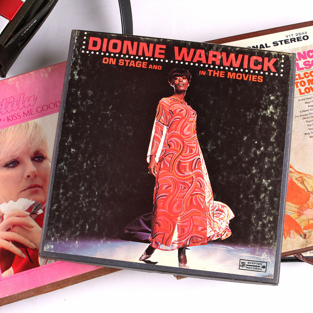 Vintage Reel-To-Reel Collection and Pop Music 45's