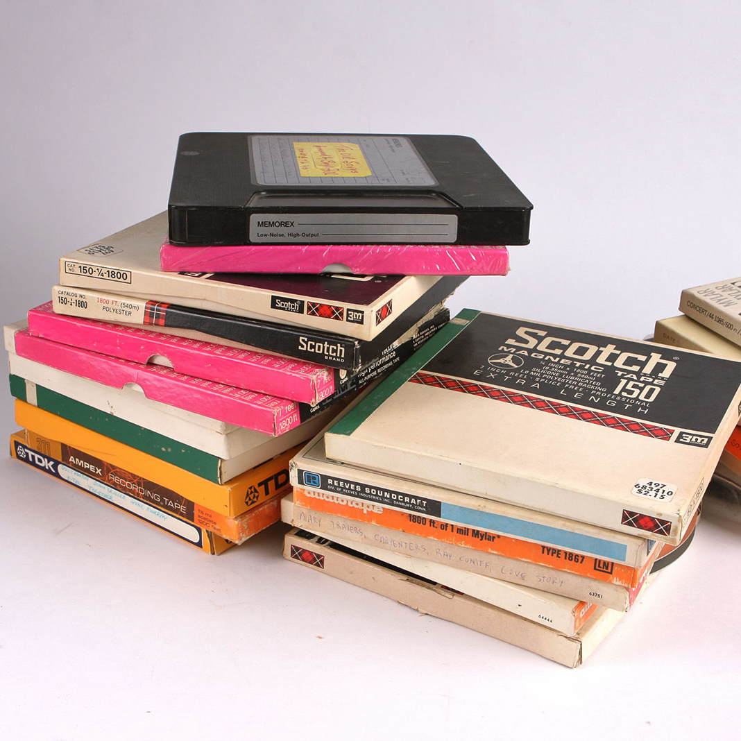 Vintage Reel-To-Reel Collection and Pop Music 45's