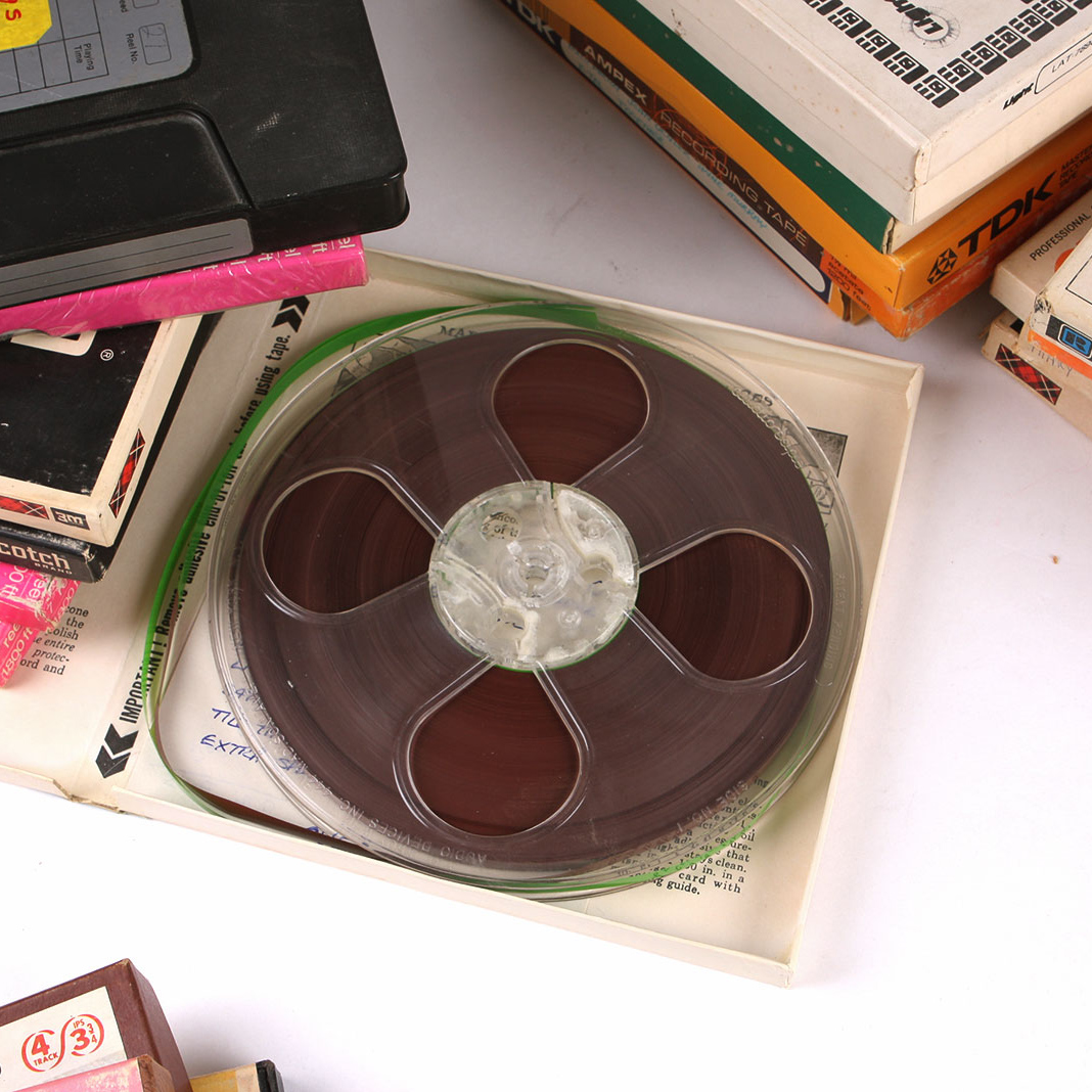 Vintage Reel-To-Reel Collection and Pop Music 45's