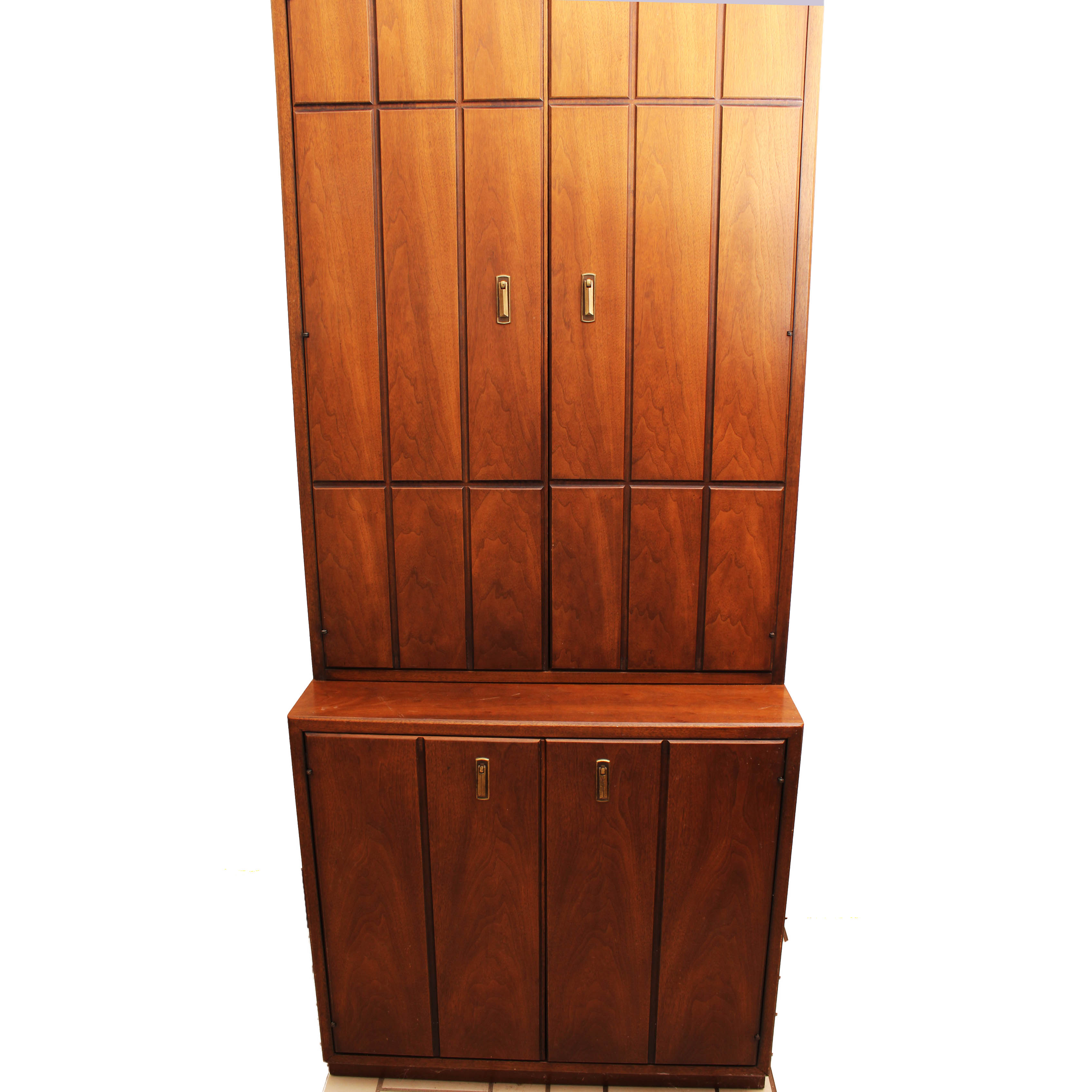 Retro Veneer Two Piece Storage