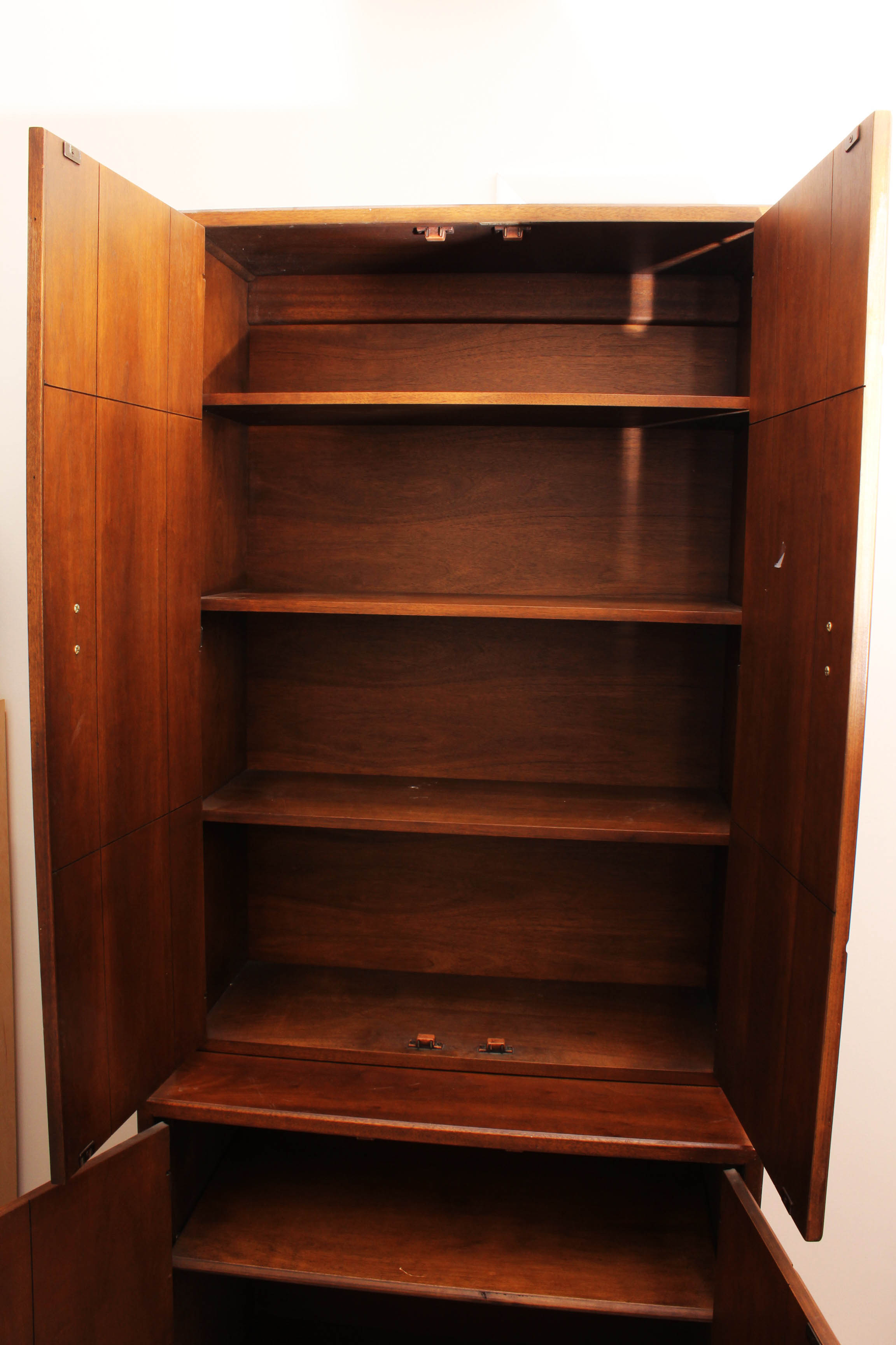 Retro Veneer Two Piece Storage