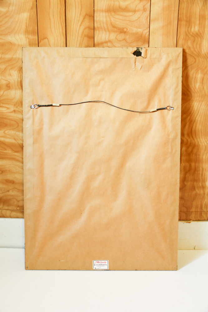 Variety of Framed Western Art