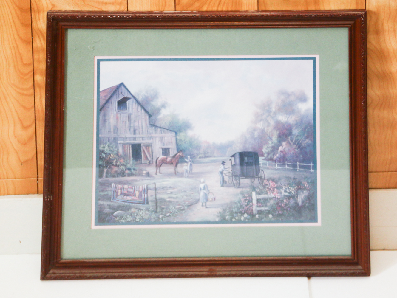 Variety of Framed Western Art