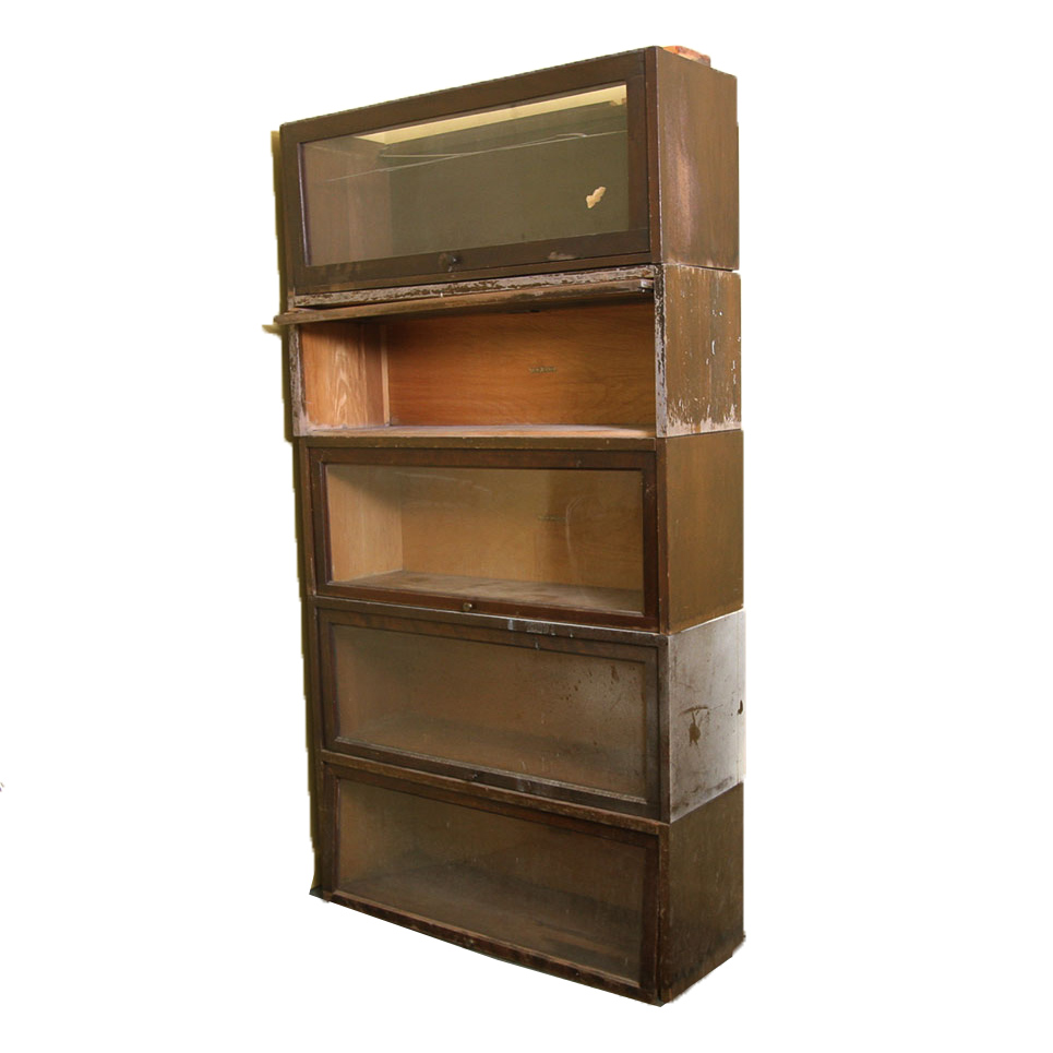 Antique Shaw-Walker Barrister Cabinet