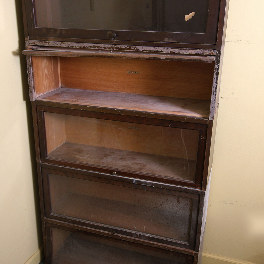 Antique Shaw-Walker Barrister Cabinet