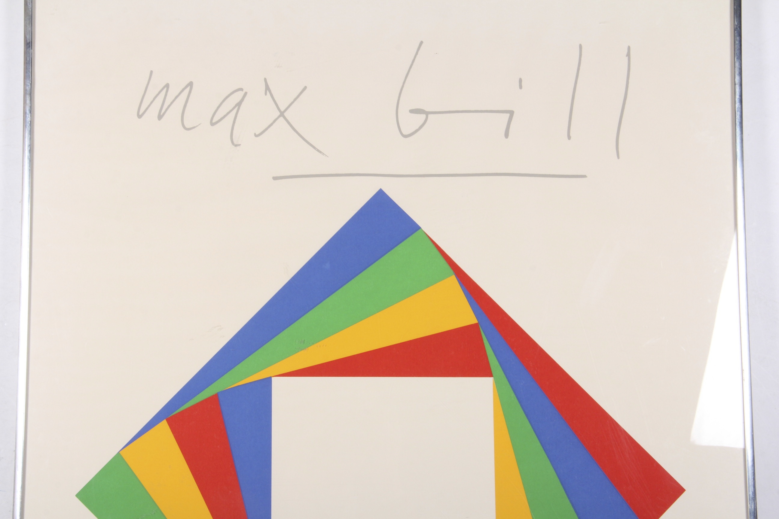 Max Bill Geneva Museum Exhibit Serigraph