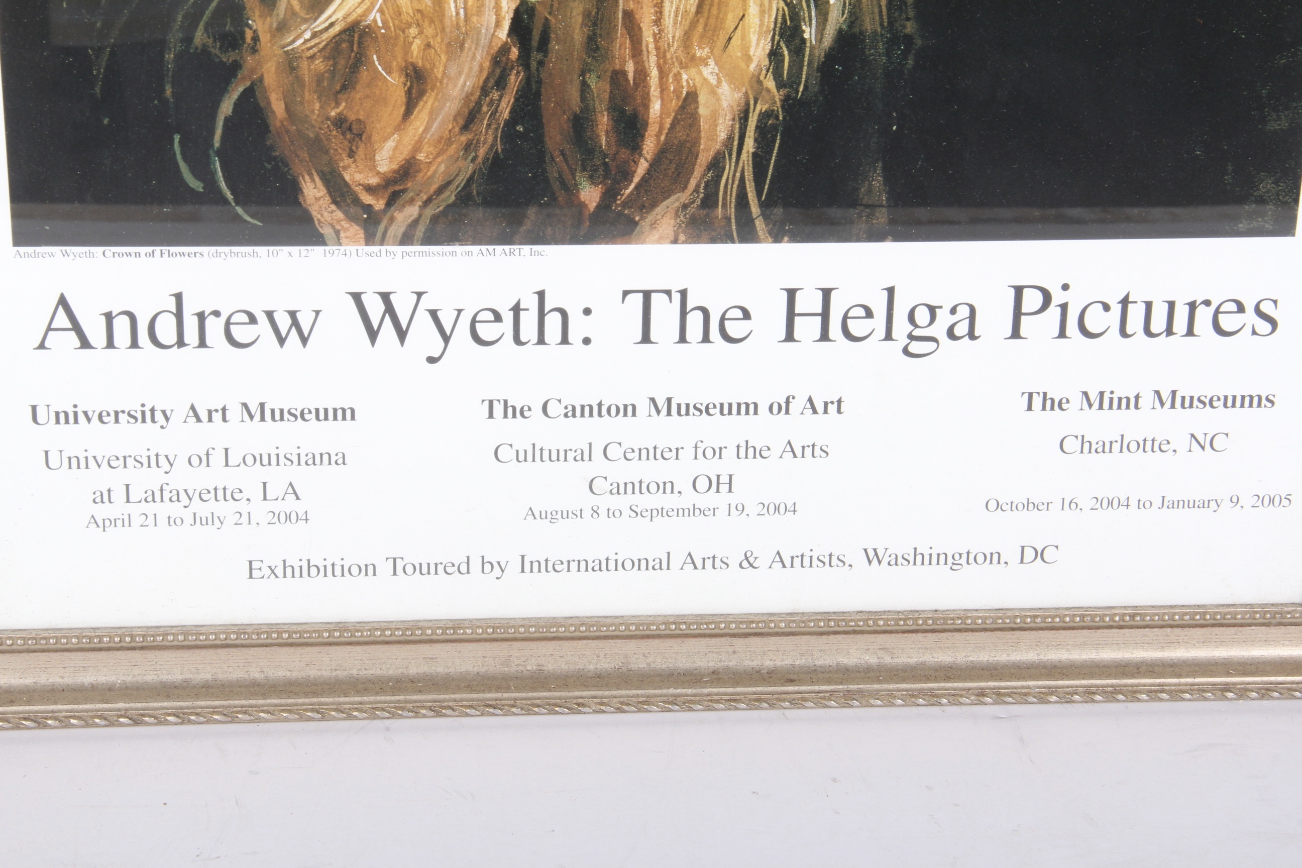 'Andrew Wyeth:The Helga Pictures' Exhibition Poster