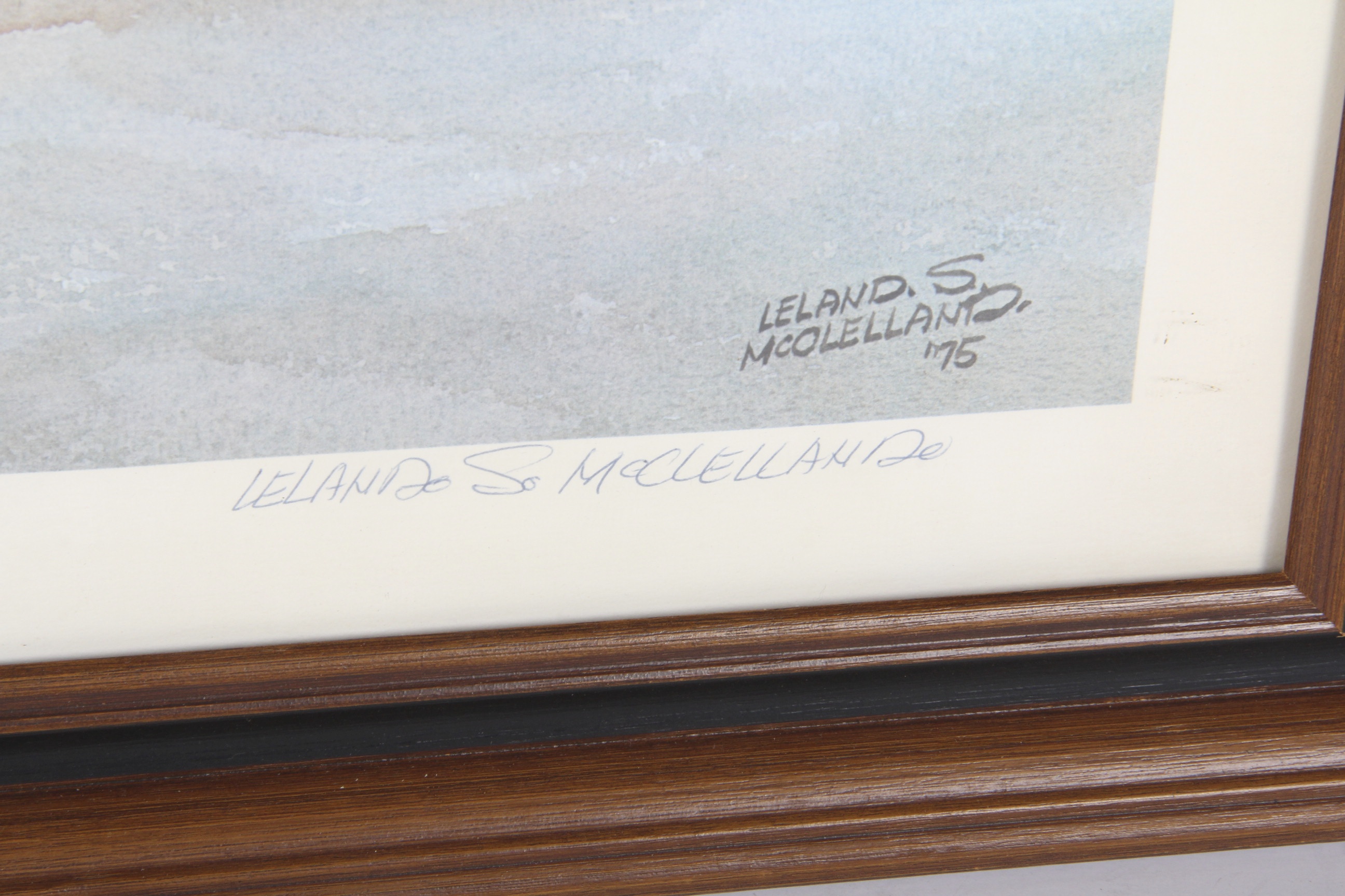 Vintage Leland S. McClelland "1884 - Columbus the Capitol" Offset Lithograph