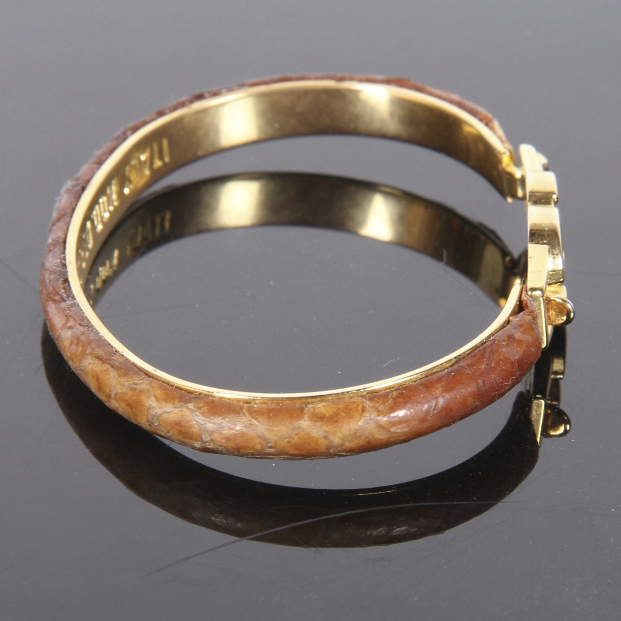 Gucci 24K Gold Plated Cuff Bracelet