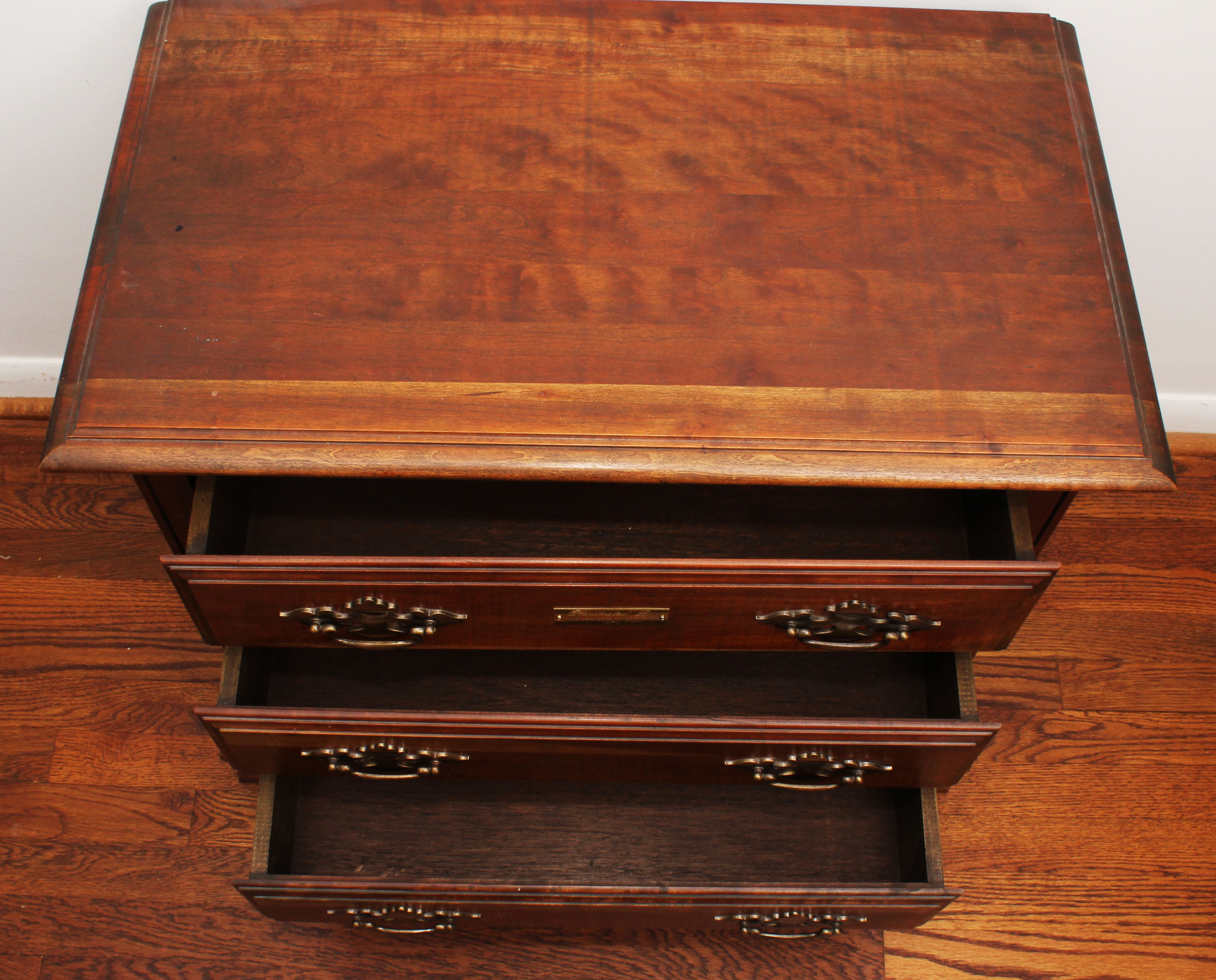 Custom Made Three Drawer Nightstand