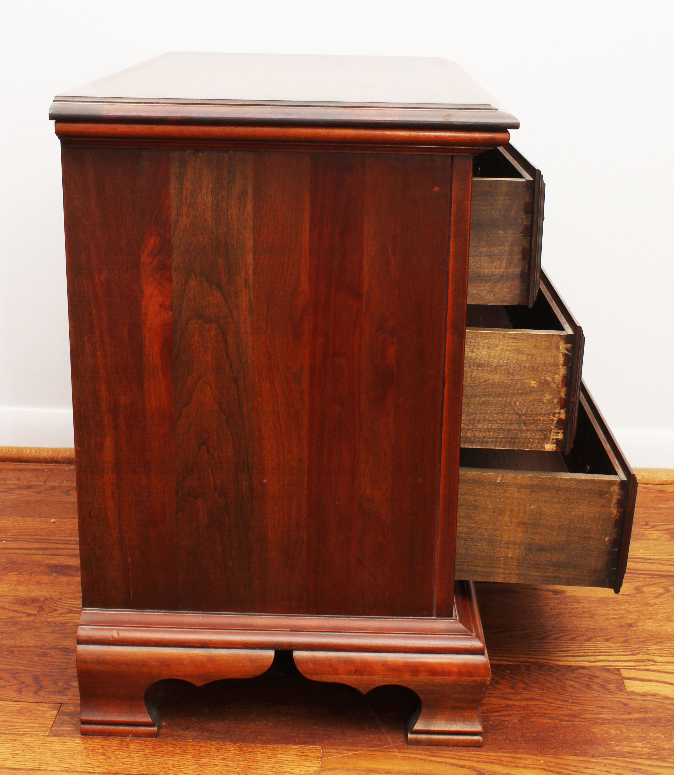 Custom Made Three Drawer Nightstand