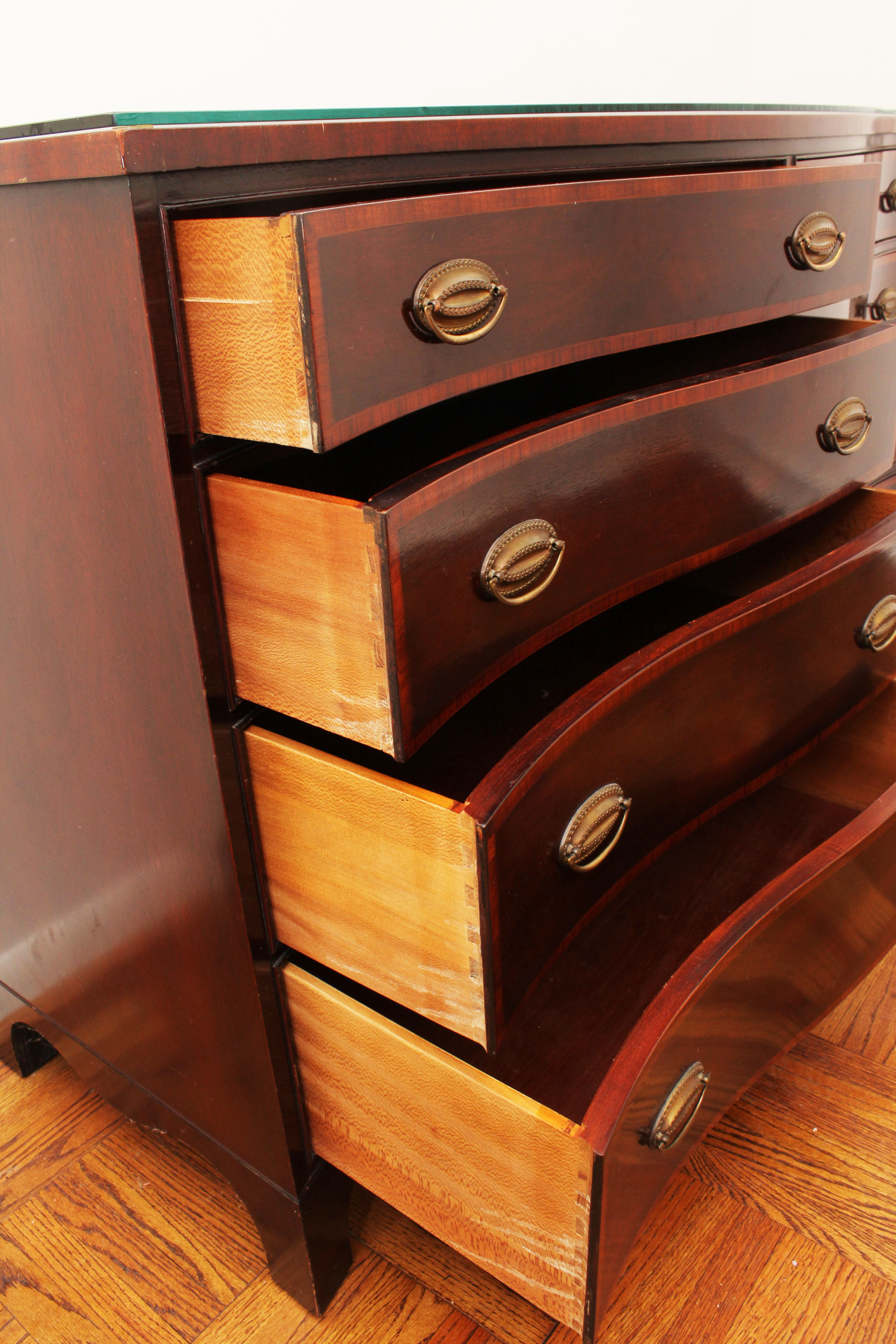 1940s Mahogany Dresser