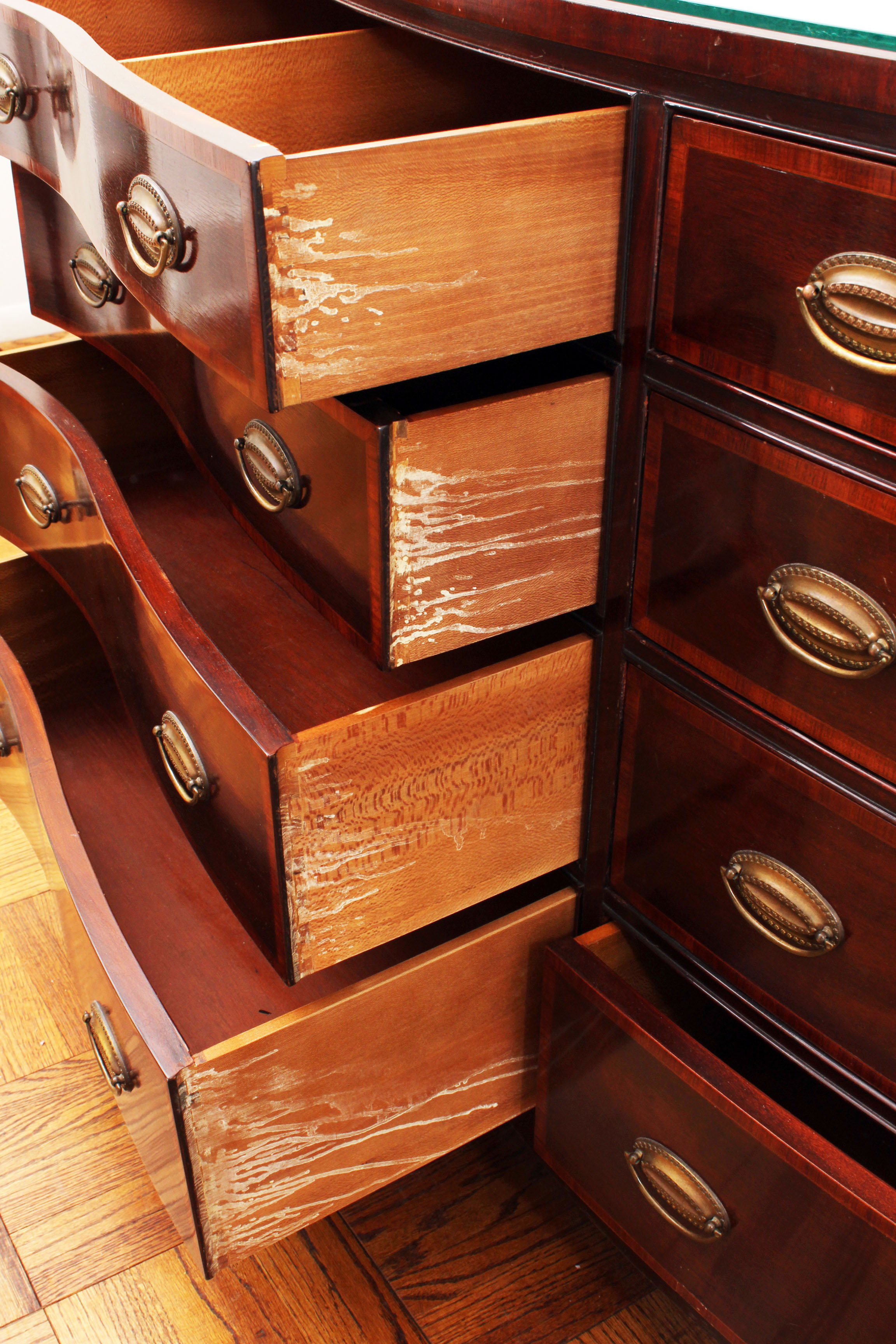 1940s Mahogany Dresser