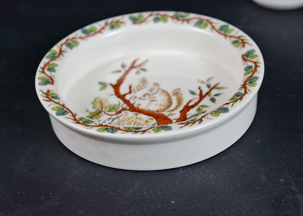 Tiffany & Co. "Squirrel" Children's Dish Set
