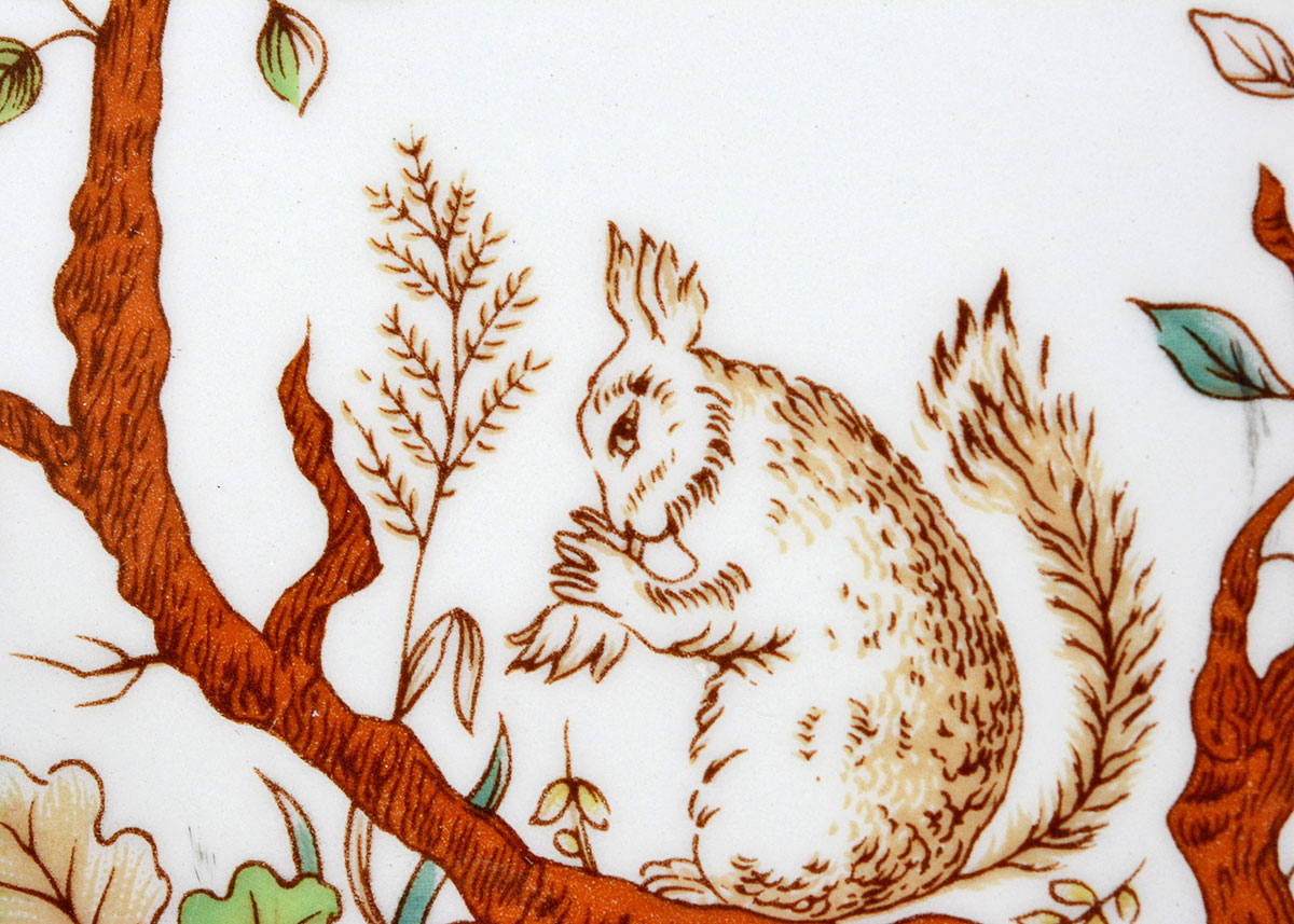 Tiffany & Co. "Squirrel" Children's Dish Set