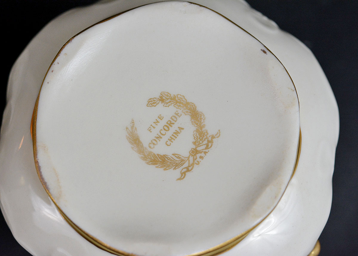 1950's Fine Concorde China Tea Set