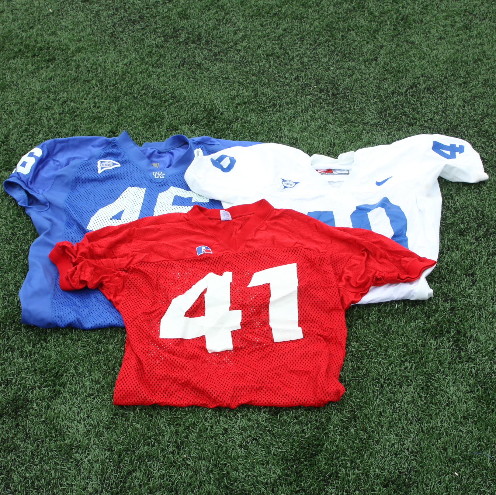 80 Nike and Riddell Practice Jerseys