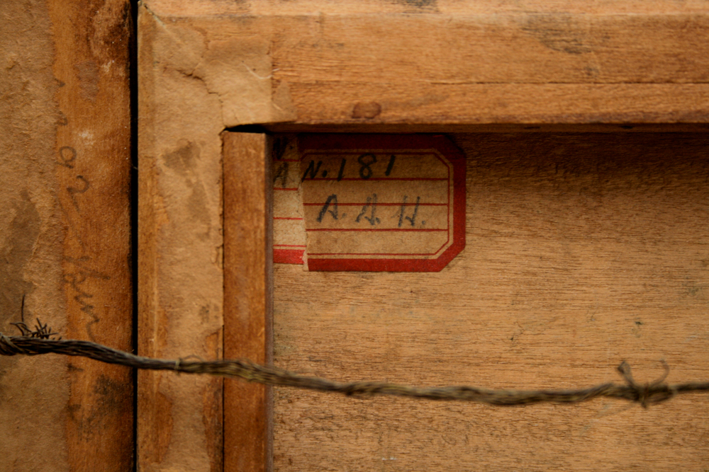 Georgio Belloni (1861-1944) Plein Air Mountain Landscape Painting