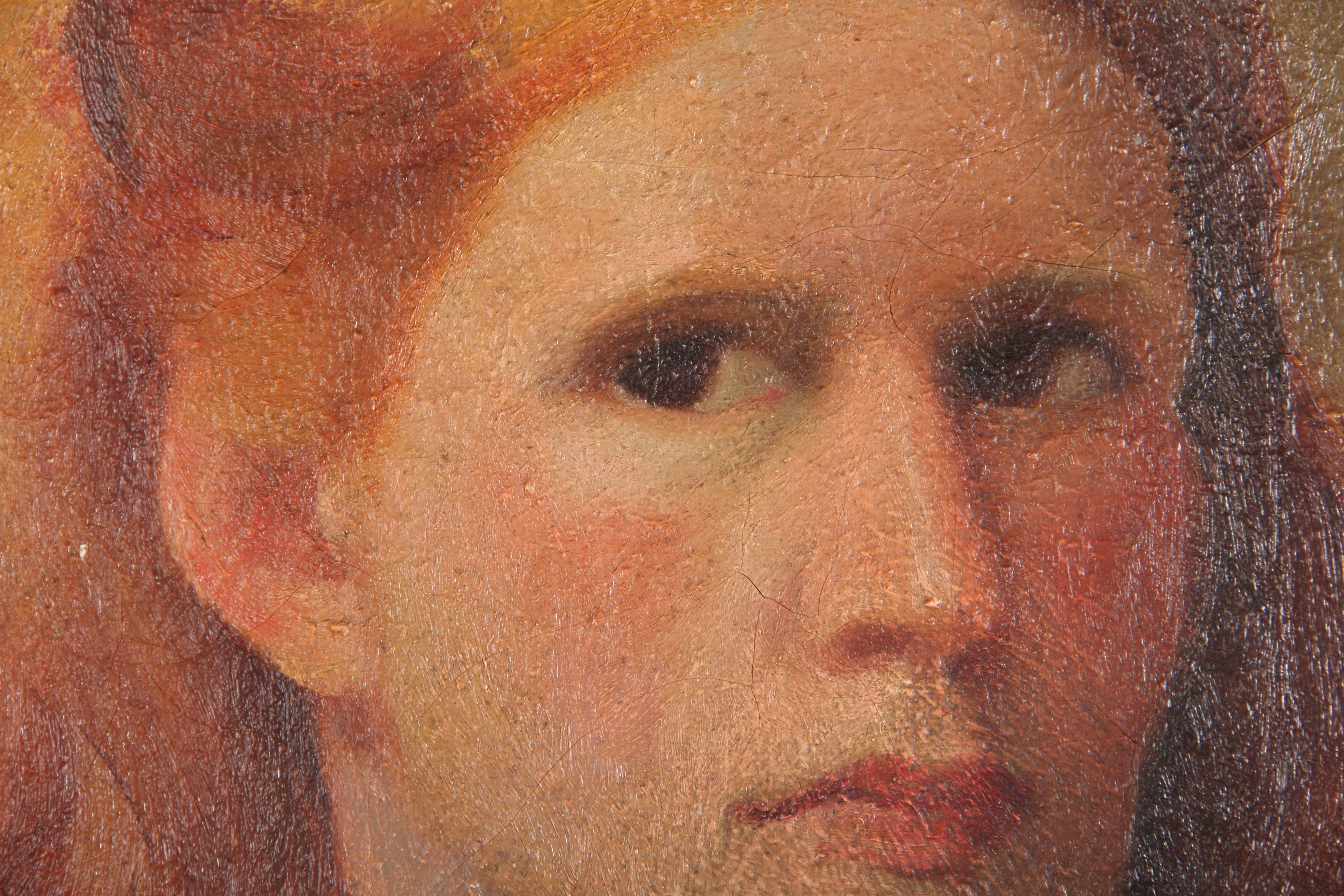 Early Emerson Burkhart Model Portrait