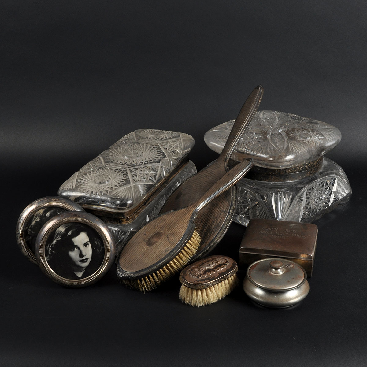 Collection of Antique and Vintage Vanity Items