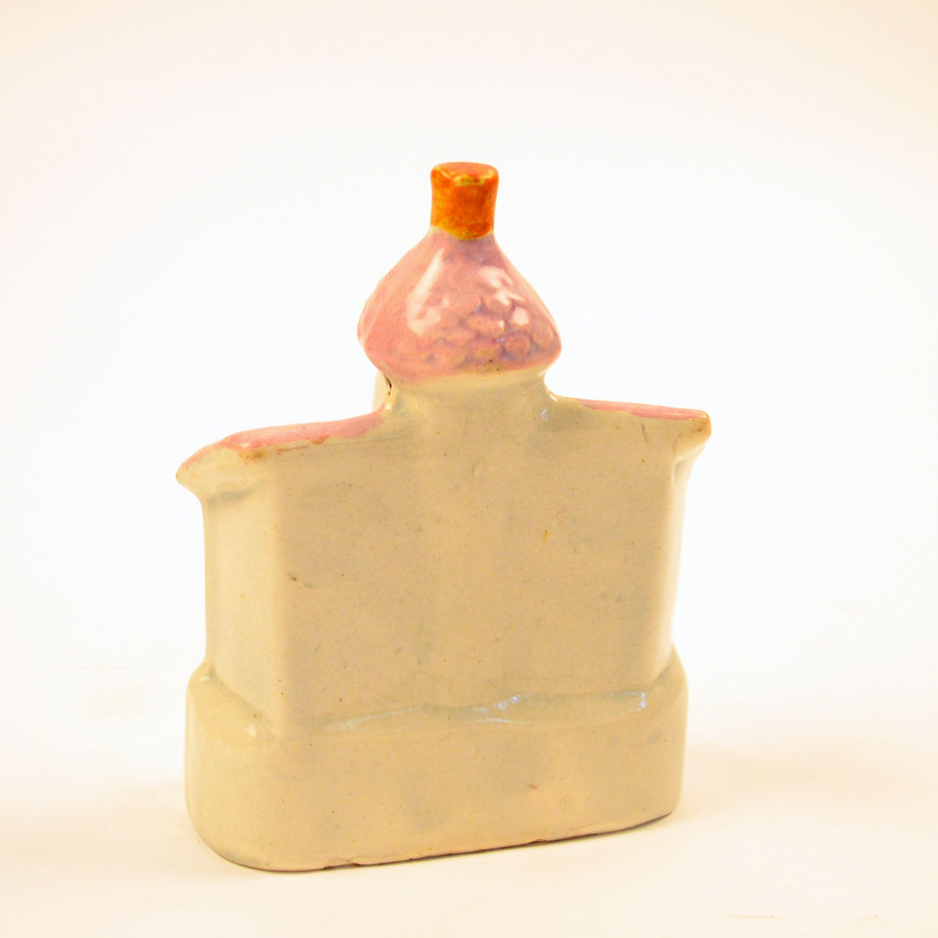 Painted Ceramic House Figurines